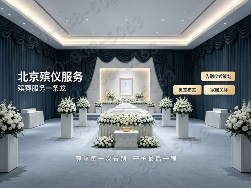 通州殡仪服务一条龙包含鲜花拱门及花篮的布置价格